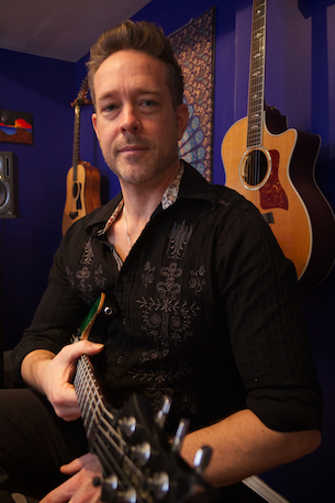 Jim Cash owner and guitar instructor at Potomac Falls Music