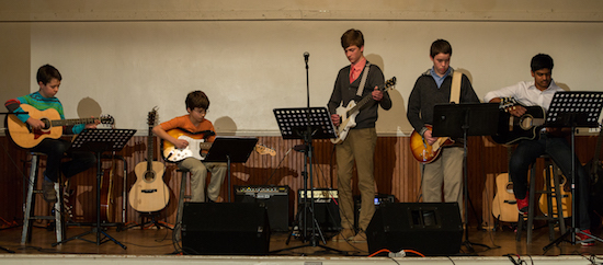 Student Showcase Guitar Ensemble Group Potomac Falls Music