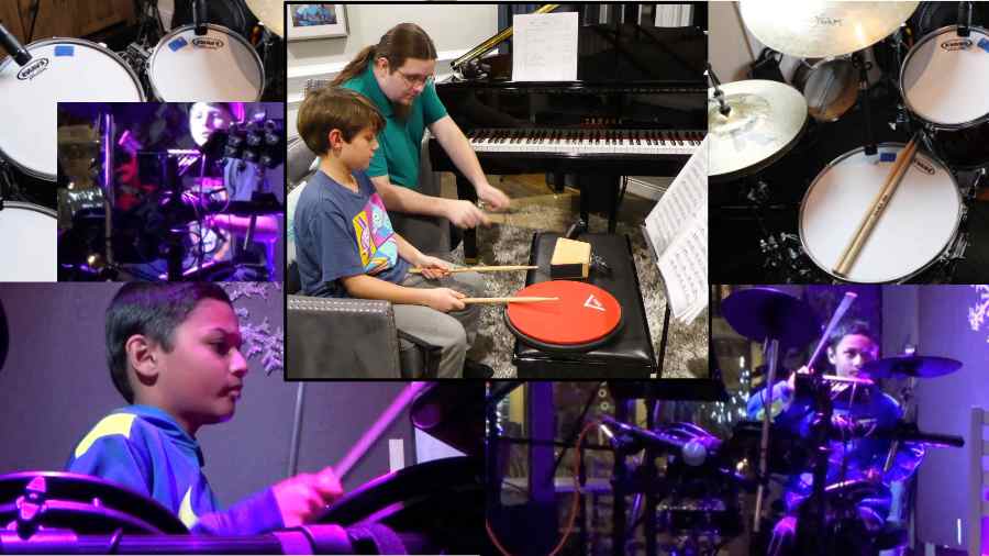 Drum Lessons with Monty Smith at Potomac Falls Music