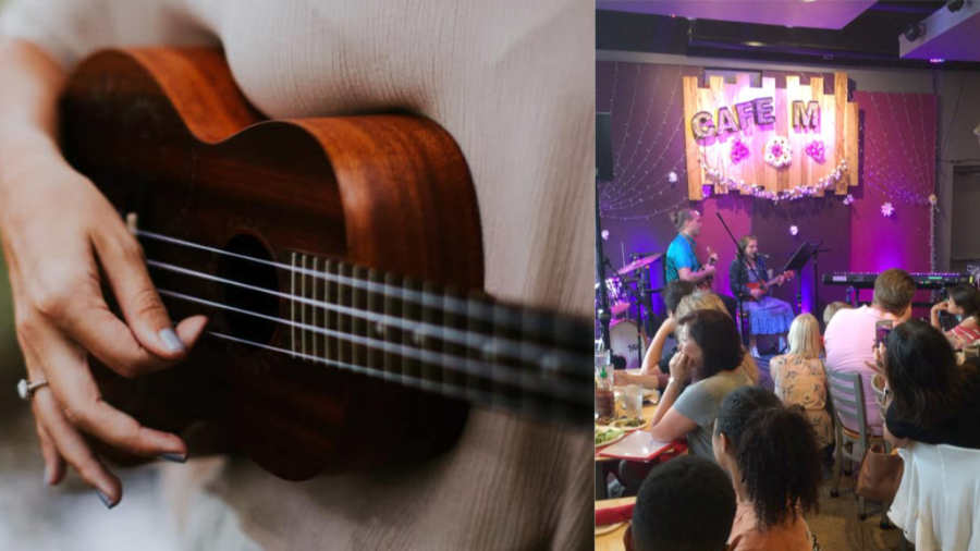 Ukulele Lessons at Potomac Falls Music- Student Showcase Ukulele performer